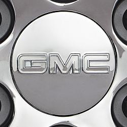 2014 Terrain | Wheel Center Cap | Chrome Finish | Embossed GMC Logo | Single