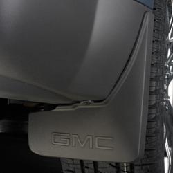 2014 Terrain Splash Guards Rear Molded, GMC Logo, Gray