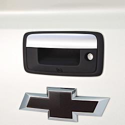 2014 Silverado 1500 | Tailgate Handle Assembly | Chrome | Compatible UVC Rearview Camera