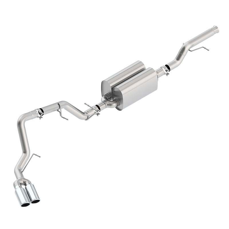 2024 Yukon | Performance Cat-back Exhaust System | 5.3L | Single Side | Dual Chrome Tips