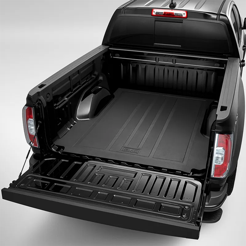 2017 Canyon | Bed Mat | Black | Short Bed | 5ft | GMC Logo | Rubber