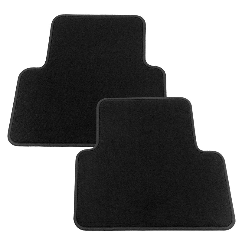 2017 Canyon Premium Carpet Floor Mats | Rear | Jet Black | Crew Cab