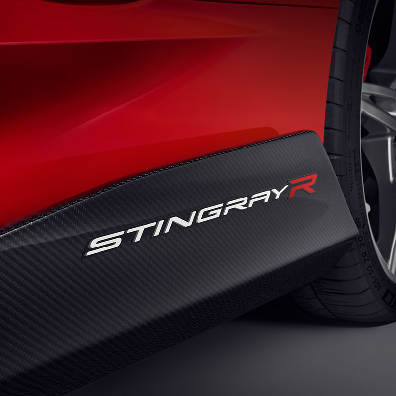 2023 C8 Corvette Stingray, Racing Graphics