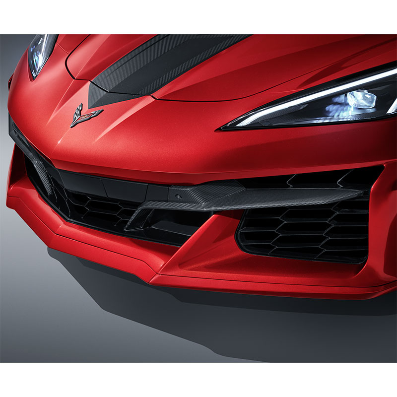 2023 C8 Corvette Z06 | Front Grille Inserts | Visible Ca
