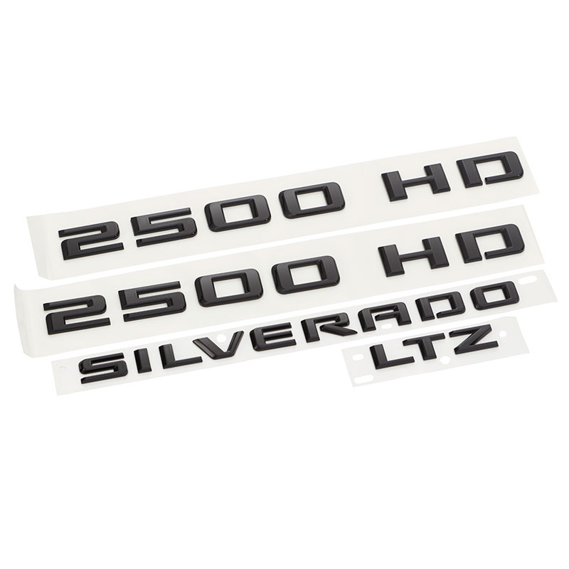 2024 Silverado 2500 Black Emblems Silverado 2500 HD LTZ