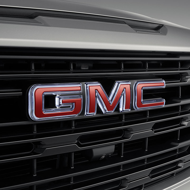 2022 Sierra 1500 Illuminated GMC Emblem | Lighted Red GM
