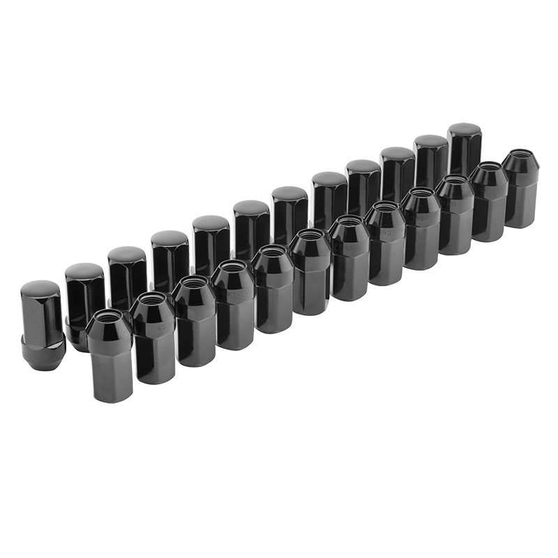 2020 Sierra 1500 Wheel Lug Nut Kit Black Lug Wheels Set of 24  Visible Lug nuts 85105297
