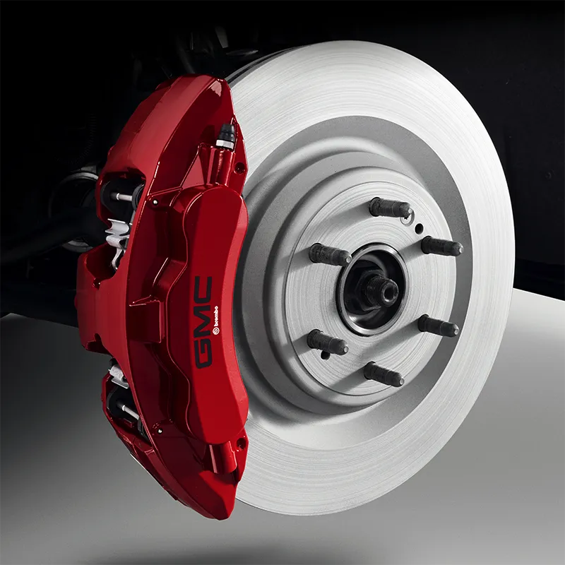 2024 Yukon | Performance Brakes | Front | Brembo 6-Piston | Performance Red | Pair