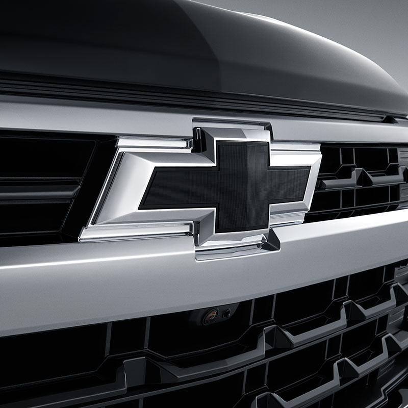 2022 Silverado 1500 Black Bowtie Emblems | Front Grille | Rear Multi-Flex | J22 | Set of 2