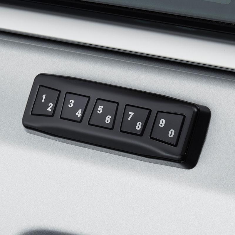 2015 Canyon | Keyless Entry System | Horizontal Wireless Key Pad | Black | Single
