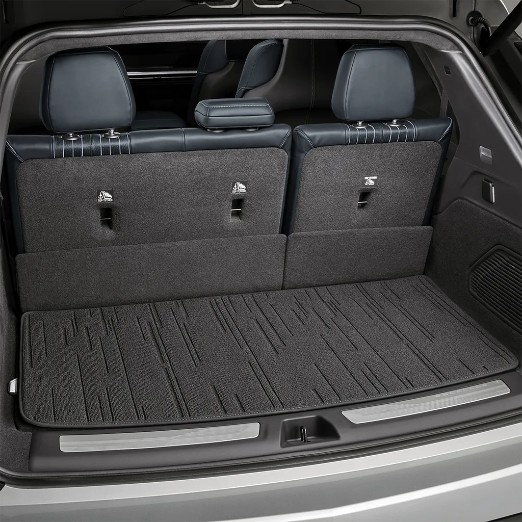 2025 Escalade IQ | Cargo Area Mat | Black | Premium Carpet | Cadillac Logo