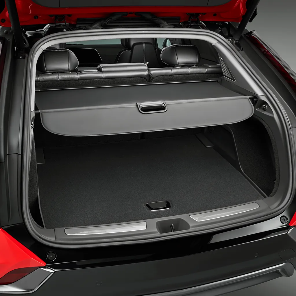 2026 OPTIQ | Cargo Area Security Shade | Black | Retractable | Removable