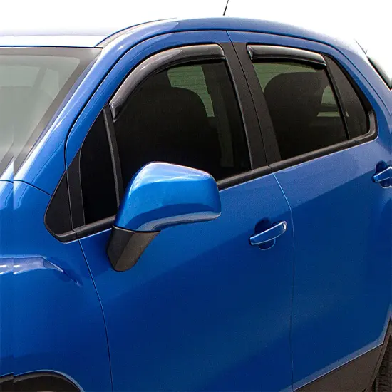 2018 Trax | Window Vent Visors | In-Channel | Smoke Black | Front and Rear | Set of 4