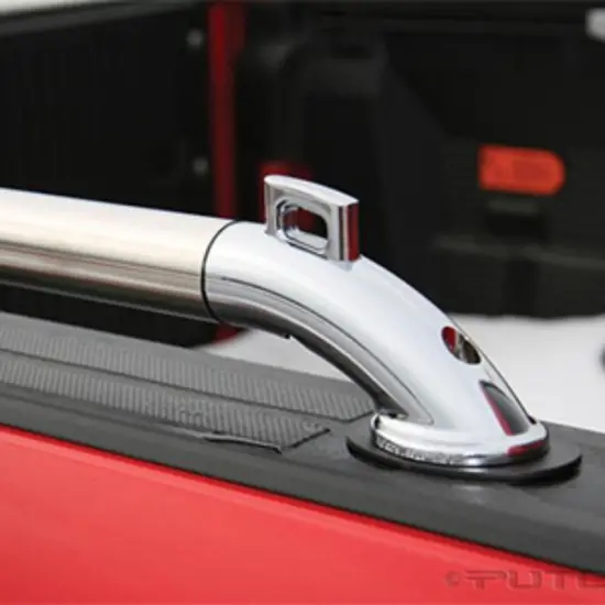 2017 Sierra 2500 Bed Side Rails | Pop Up Locker Side Rail | 6ft 6in