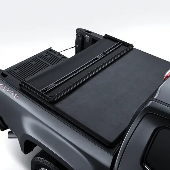 2015 Colorado | Tonneau Cover | Soft Tri-Fold | Black | Long Box | 6ft 2in Bed