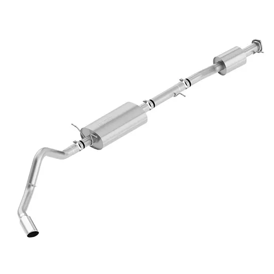 2022 Silverado 3500 | Performance Cat-Back Exhaust | Crew Cab | Long Bed | 6.6L | Chrome Tip