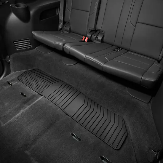 2015 Suburban Floor Mats | Premium All Weather | Third Row | Black