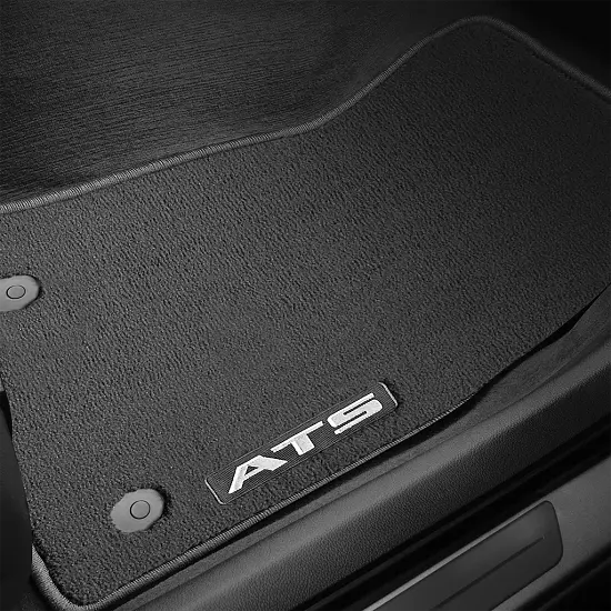 2016 ATS-V  Floor Mats | Front and Rear Premium Carpet | Jet B