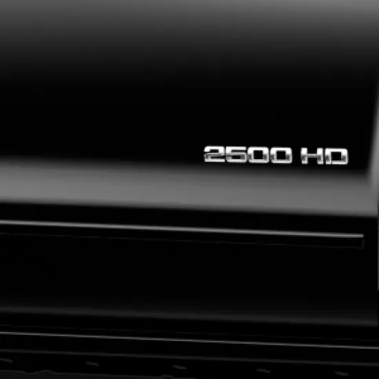 2017 Silverado 2500 Regular Cab Door Molding Package | Onyx Black