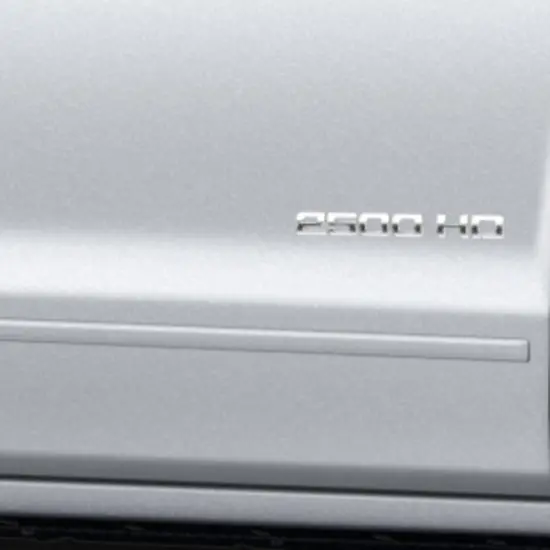 2017 Silverado 2500 Regular Cab Door Molding Package | Quicksilver