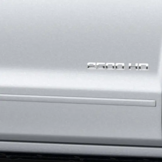 2017 Silverado 2500 Double Cab Door Molding Package | Quicksilver Metallic