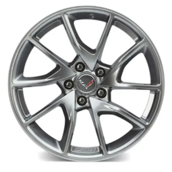 2019 Corvette Stingray 20-in Rear Wheel | Nickel Pearl Painted | 5Z8 |