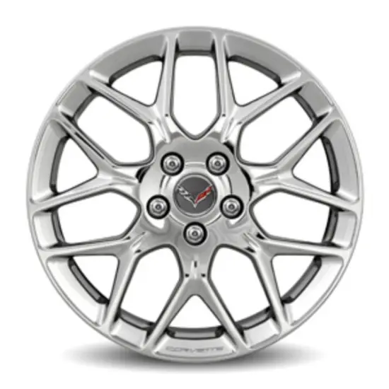 2019 Corvette Stingray 19-in Front Wheel | Polished