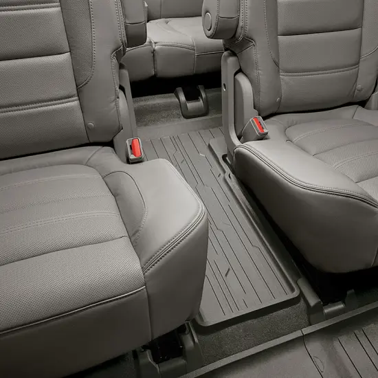 2017 Acadia Floor Liners | Dark Ash Gray | Third Row | 6 passenger | 2nd Row Captain Chairs | Premiu