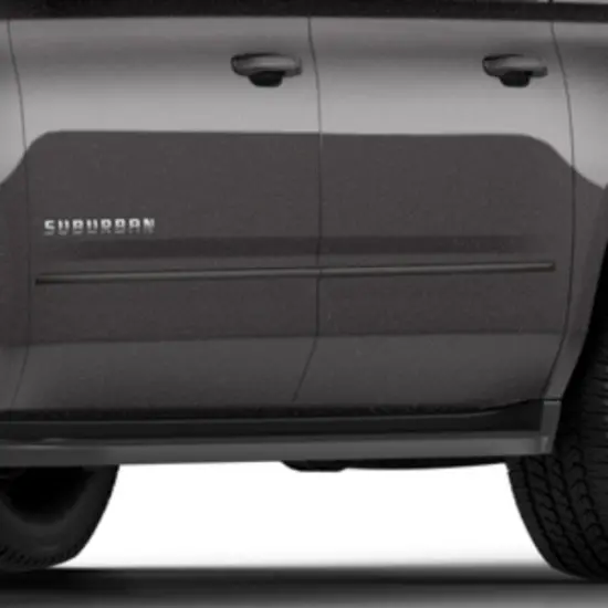 2017 Yukon XL Door Molding Package | Front and Rear | Iridium