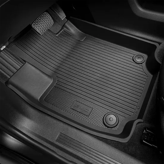 2026 Terrain | Floor Liners | Jet Black | Front Set | GMC Logo | Premium All Weather