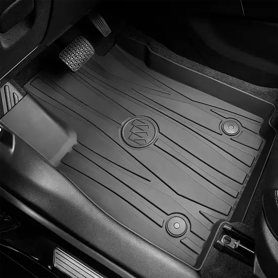 2017 Encore | Floor Liners | Ebony | First Row | Premium All Weather | Buick Logo | Pair