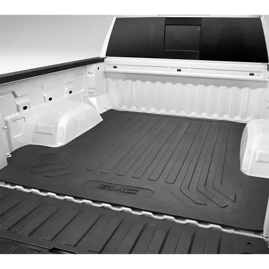 2025 Sierra 1500 | Bed Mat | Black | Long Box | 8ft | GMC Logo