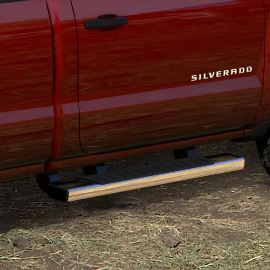 2017 Silverado 2500 Regular Cab Assist Steps | 6 inch Oval | Chrome | Diesel