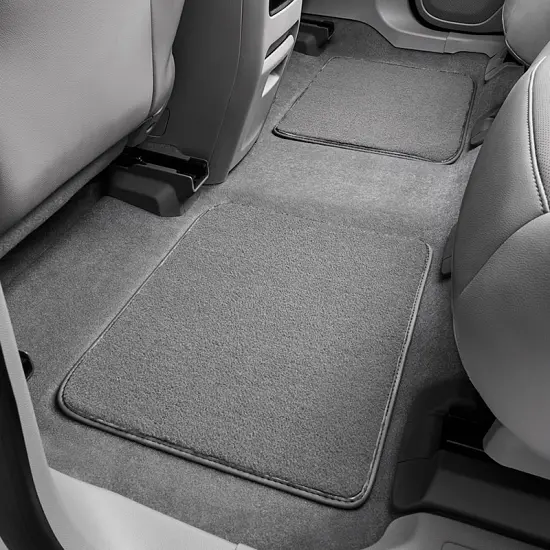 2018 Acadia Floor Mats | Premium Carpet | Dark Ash Gray | Second Row | Set of Two
