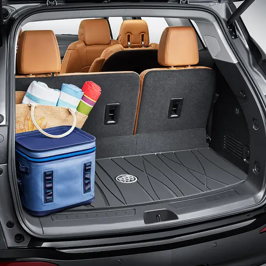 2019 Enclave | Cargo Area Mat | Ebony | Premium All-Weather | Buick Logo