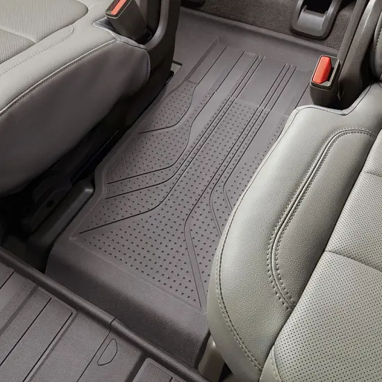 2019 Traverse Floor Liners | Dark Atmosphere | Third Row | 2nd Row Captain Chair Seating | Single