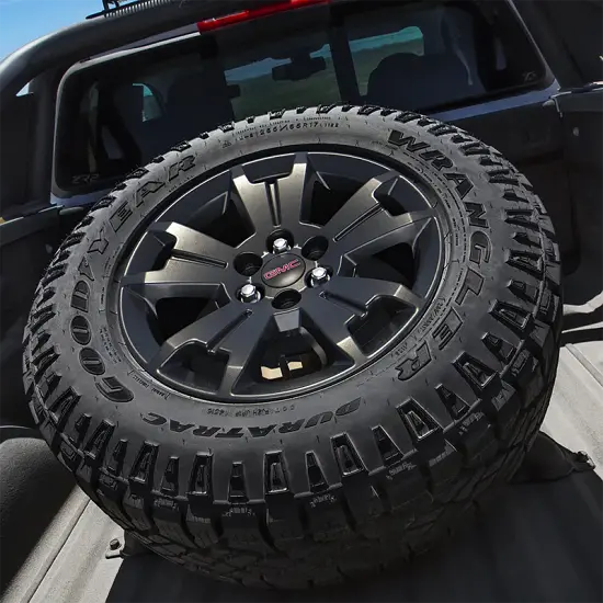 2017 Canyon | Spare Wheel Carrier | Cargo Bed Mounted | Off-Road | AT4 Spec