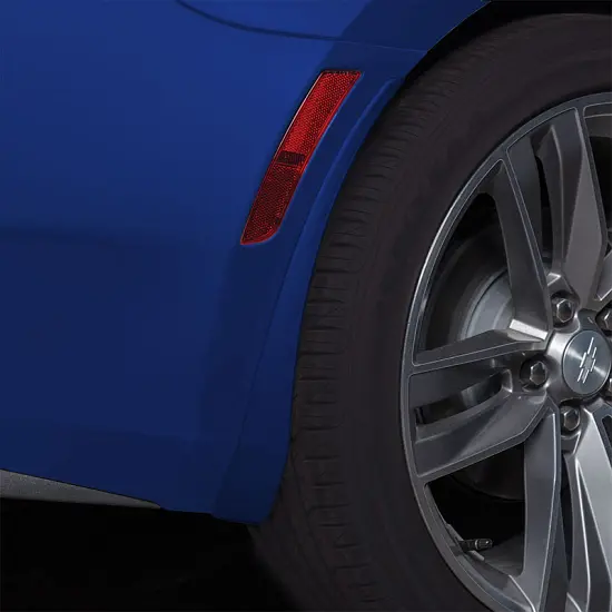 2022 Camaro | Molded Splash Guards | Riverside Blue Metallic | Rear | GKK | Pair