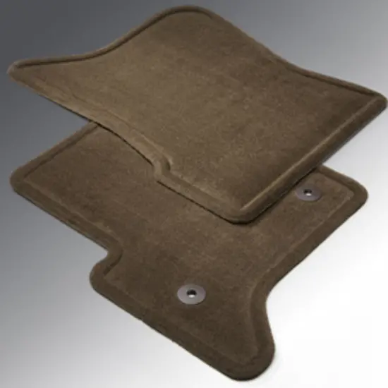 2018 Silverado 3500 Floor Mats | Cocoa | Front Row | Carpet Replacement