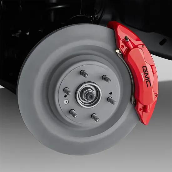 2018 Yukon | Performance Front Brake Upgrade Kit | Brembo 6-Piston | Red | GMC Performance