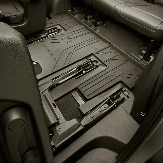 2026 Tahoe | Floor Liners | Dark Atmosphere | Third-Row | 2nd Row Bucket Seats | Interlocking