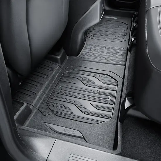 2020 Terrain Floor Liners | Jet Black | Second Row | Two Piece | Interlocking
