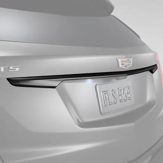 2023 XT5 | Liftgate Applique | Tailgate Bezel | Gloss Black | WITH 180deg Rearview Camera