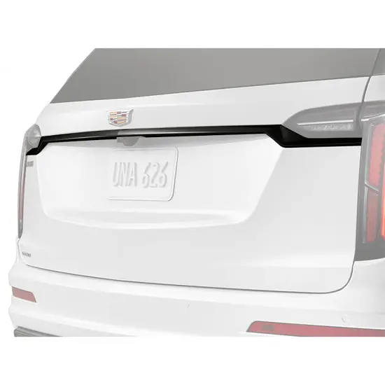 2024 XT6 | Liftgate Applique | Gloss Black | Tailgate | License Plate Trim Bezel | Single