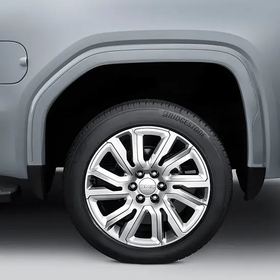 2025 Sierra 1500 | Fender Flare Set | Sterling Metallic | Front and Rear Sets | GXD